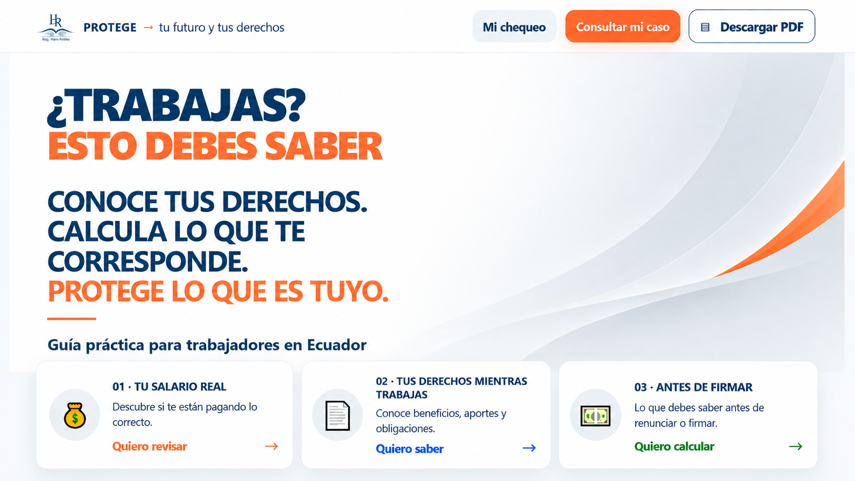 Vista previa de la guía ¿TRABAJAS? ESTO DEBES SABER